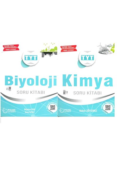 Palme Yayınevi Yks Tyt Biyoloji Kimya Soru Kitabı ''2025'' Güncel Baskı