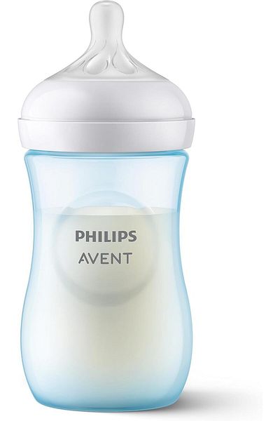 Philips Avent زجاجة أطفال Avent Natural PP باللون الأزرق 260 مل