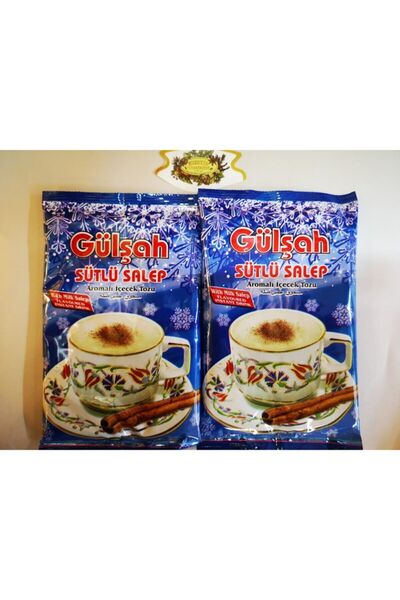 Gülşah 2 Adet Sütlü Sahlep Aromalı Içecek Tozu 250 Gr.