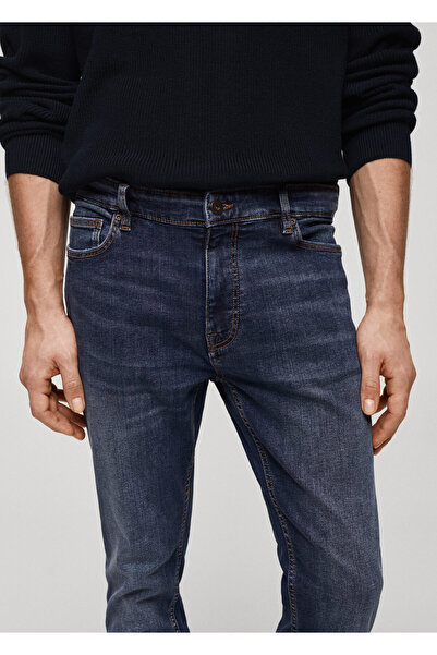 MANGO Koyu Denim Erkek  Jeans 67110271