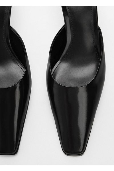 MANGO Klassische schwarze Damenschuhe -67023701