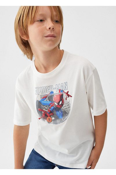 MANGO Kids Ανδρικό T-Shirt57031084 - Off White