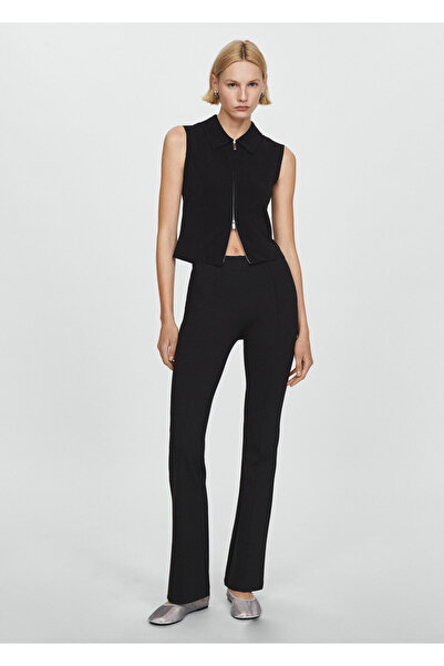 MANGO Siyah Kadın Tayt 67170485