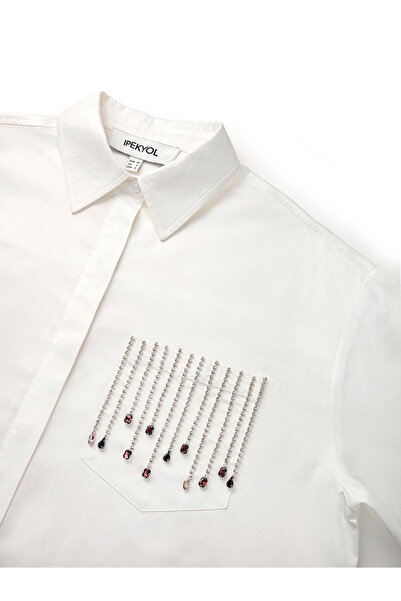 İpekyol White Woven Shirt