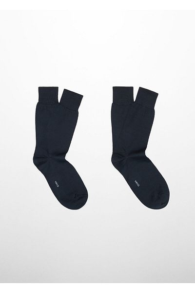 MANGO Man Ανδρικές κάλτσες Navy Blue57065999