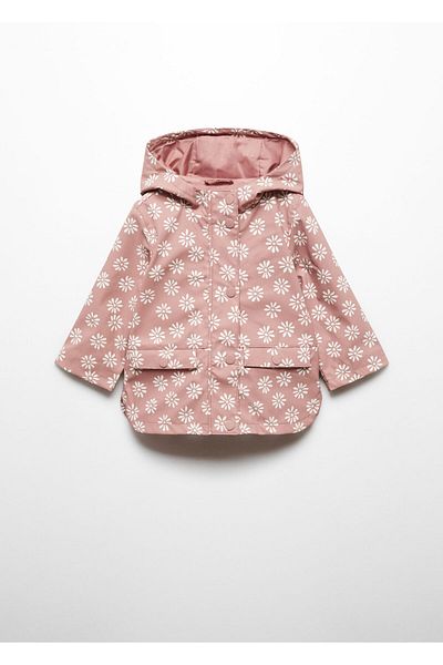MANGO Růžová bunda pro holčičku - Model67034449