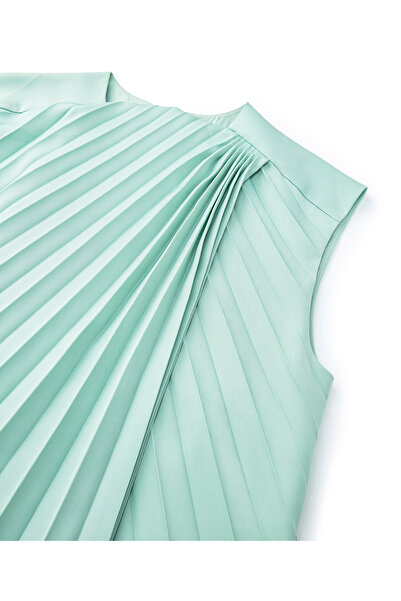 İpekyol Green Woven Blouse