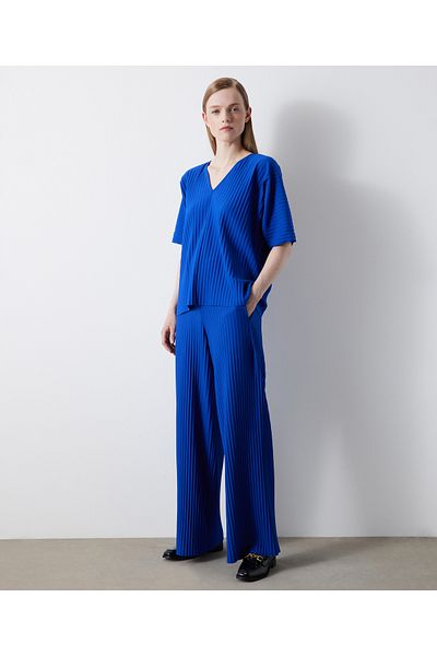 İpekyol Blue Knitted Trousers