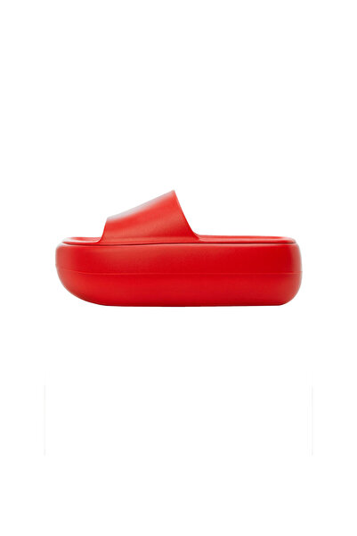 MANGO Red Women's Slippers - Model 57020434