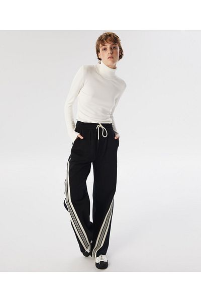 Twist Navy Blue Colored Pants