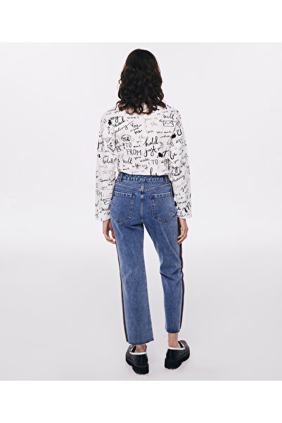 Twist Blue Denim Trousers