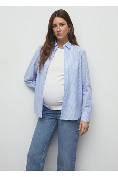 MANGO Woman Blugi de damă Denim Color - Mediu67100685