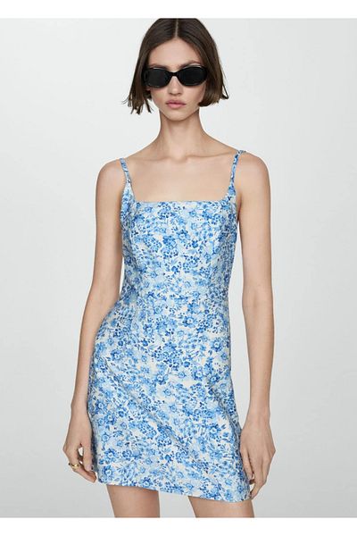 MANGO Woman Rochie cu flori