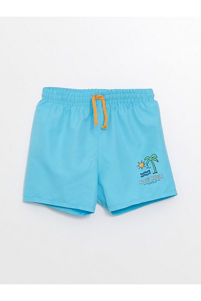 LC Waikiki Βρεφικό σορτς μαγιό με στάμπα με ελαστική μέση