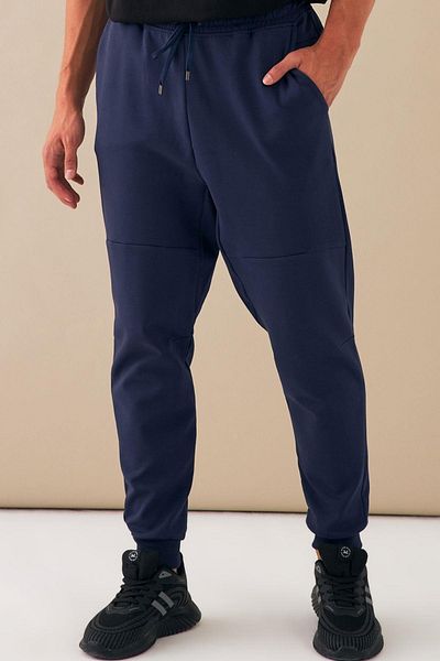 Escetic Ανδρικό αθλητικό παντελόνι Indigo - Casual Fit, Βαμβακερό ύφασμα, Nke Cut B1506