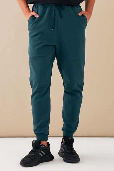 Escetic Ανδρικό πράσινο αθλητικό παντελόνι - Casual Nke Cut, βαμβακερό ύφασμα B1506