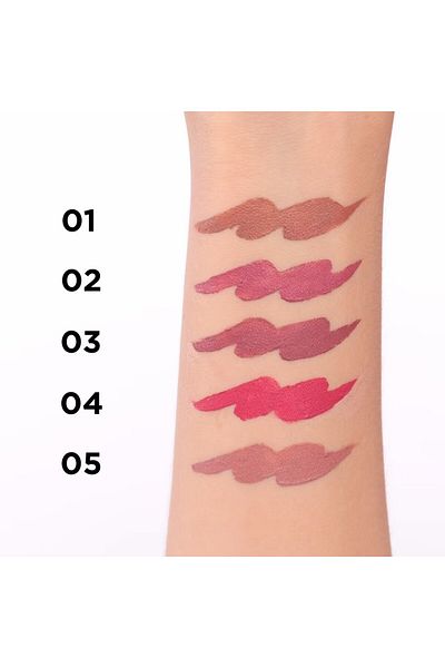 Eveline Cosmetics Matt Gel Variete - Water Resistant Vegan Lip Liner