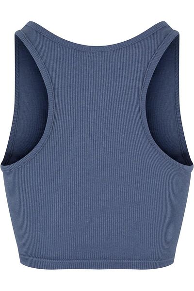 Urban Classics Kurzes, geripptes Damenoberteil für Damen