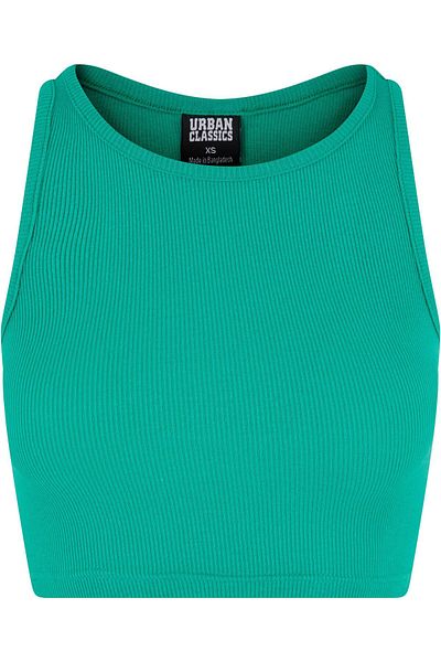 Urban Classics Kurzes, geripptes Damenoberteil für Damen