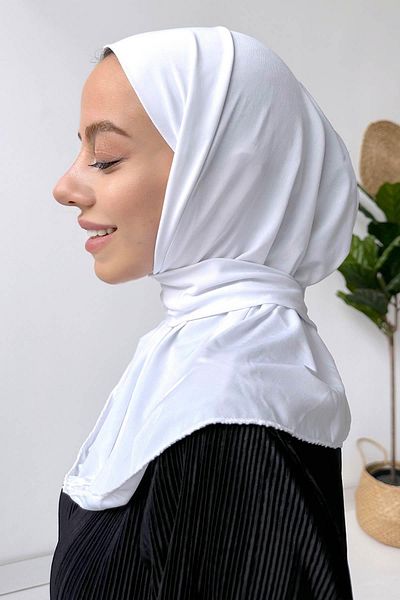 Ka Hijab غطاء محرك السيارة الأبيض