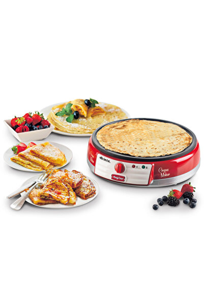 ARIETE Party Time Kırmızı Krep Makinesi