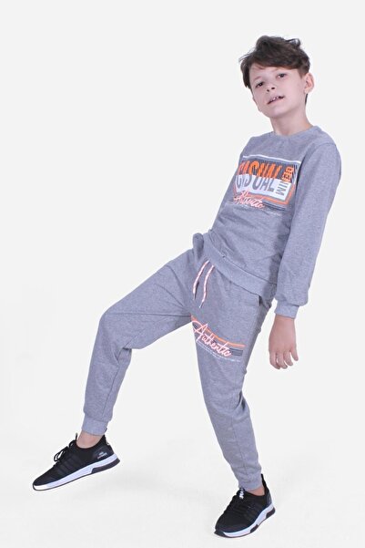FYK COLLECTİON Boy's Tracksuit Set - Basic