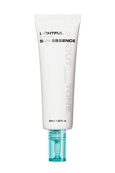 ABOUT TONE ABOUT TONE Lightful Dewy Sun Essence - Vegan Sun Essence with Water Base and Bright Appearance
