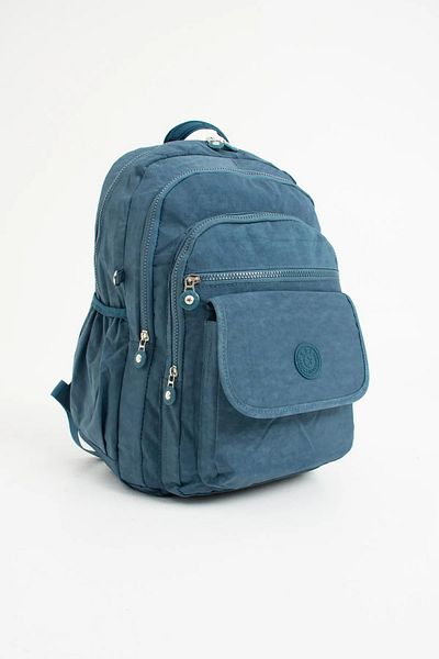 Alanç Gift Țesătură de lux ultra ușoară unisex - Rucsac de școală cu mai mulți ochi albastru de dimensiuni mari