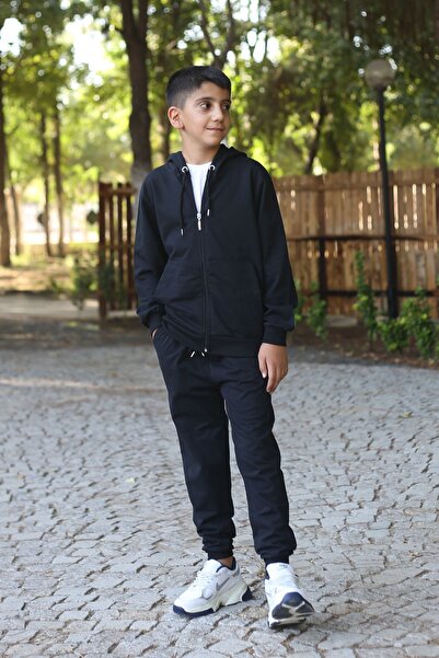 han collection Σετ φόρμας στο κάτω μέρος με ζακέτα και φούτερ με φερμουάρ, κο...