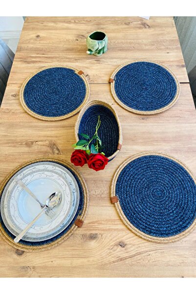 ModaCardin 5-предметний набір американських сервірувальних підносів та кошикі...