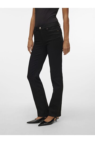 Vero Moda Düz Kesim VMFLASH Gerade geschnittene Jeans