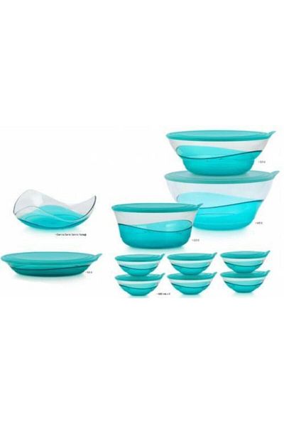 Tupperware Drop Serving and Storage Container Set of 11