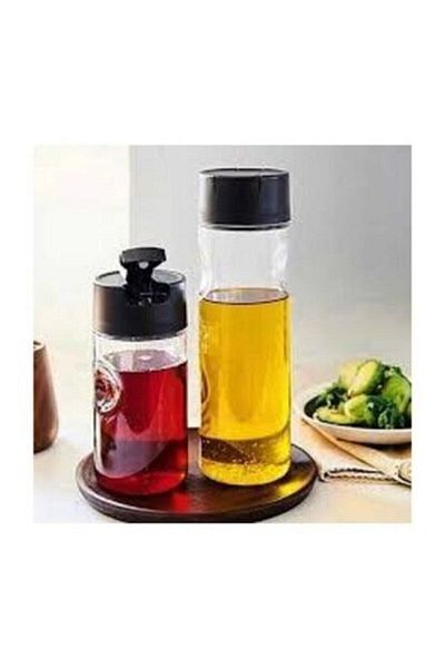 Tupperware Duru Olive Oil Set of 2 Oil Vinegar Sauce Bowl (1 Lt + 600 Ml)