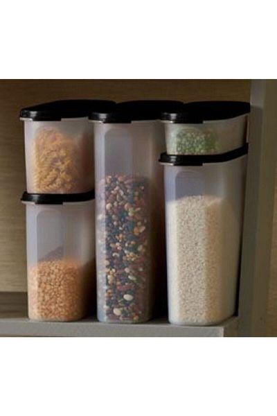 Tupperware Oval Set 5 Pieces Storage Container