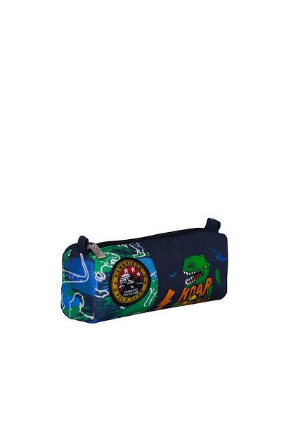 Cambridge Polo Club Navy Blue Dinosaur-STD Boy's Single Compartment Pen Holder