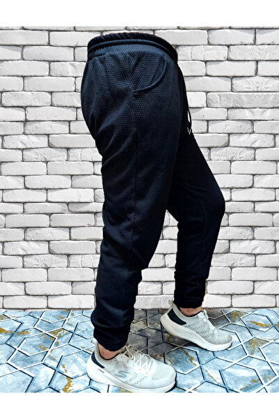 TUKSAR بنطال رياضي بقصة مستقيمة على شكل قرص العسل