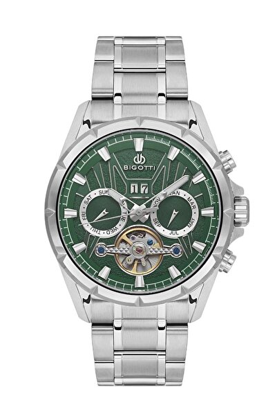 Bigotti Bg.1.10597-4 Automatic Movement Metallic Men's Wristwatch