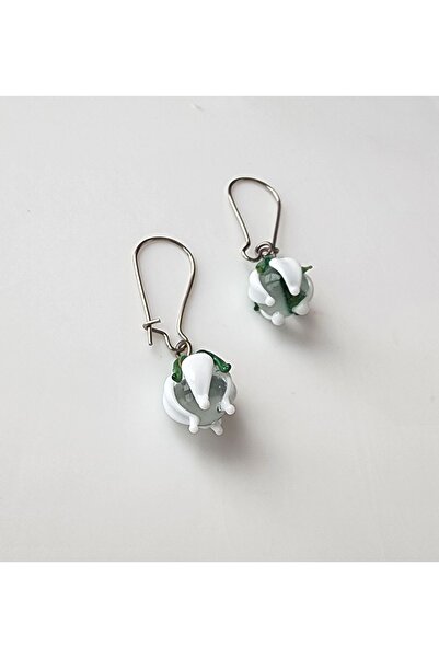 kırıkboncuk Handmade Murano Gonca Earrings