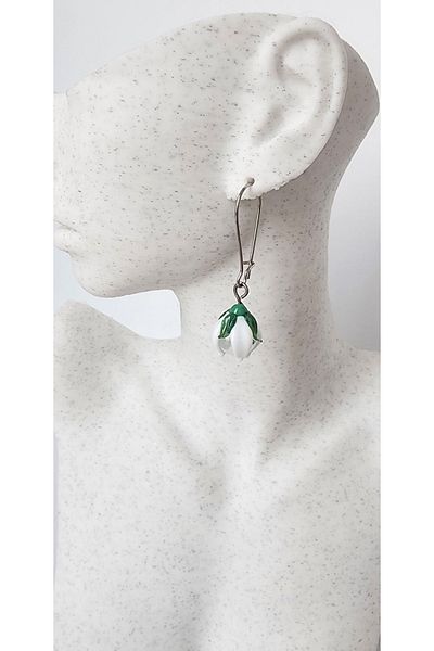 kırıkboncuk Handmade Murano Gonca Earrings