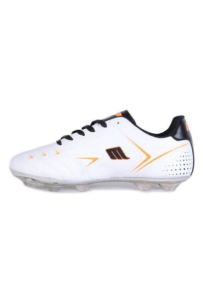 M.P. Чоловічі футбольні бутси - Mp 242-2103 Білі шиповані бутси для трав'яного покриття