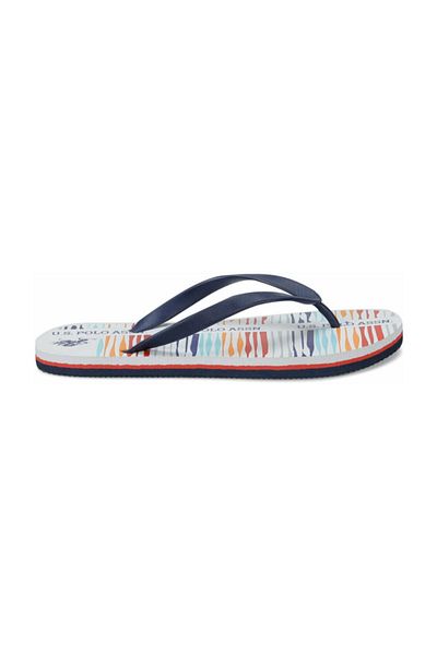 U.S. Polo Assn. JILL White Women's Slippers - 100371869