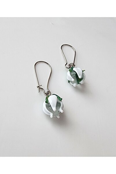 kırıkboncuk Handmade Murano Gonca Earrings