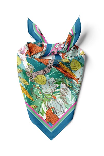 D scarf TROPİK DESENLİ FULAR