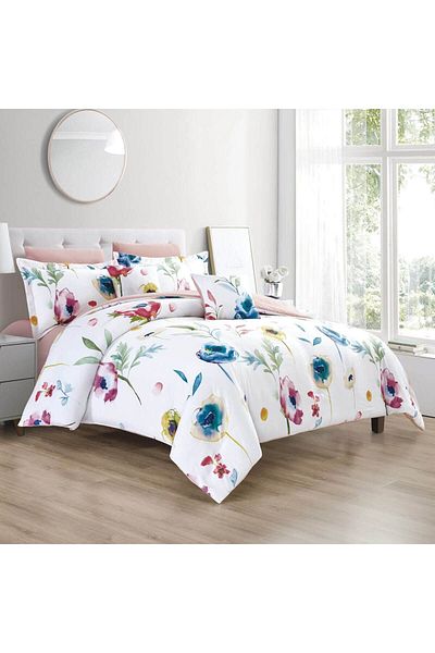 In House Juri | 8 Pieces Comforter Set - King - 260x240 cm - Multicolor