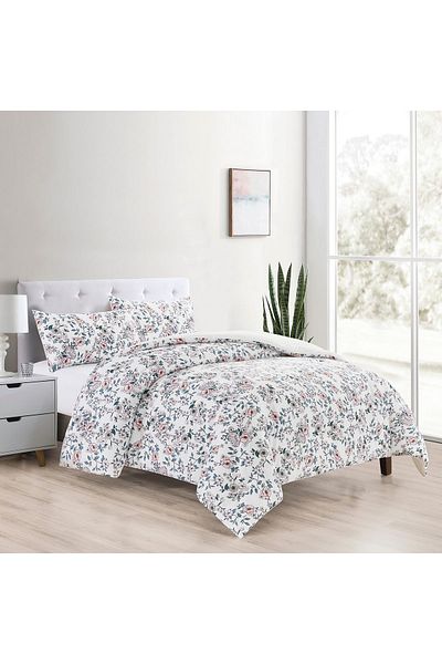 In House Bryant | 4 Pieces Summer Comforter Set - King - 260x240 cm - Multicolor