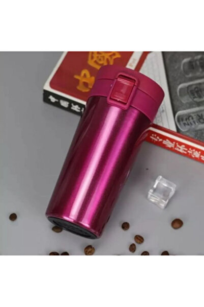 mug Bi Steel 380 ML İç ve Dış 304 Paslanmaz Kilitli Kapak Çelik Termos