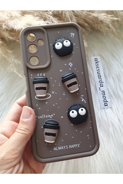 Aksesuarda Moda Samsung Galaxy A14 Compatible Figured Silicone Case