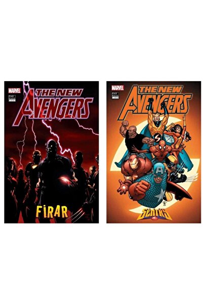 Marmara Çizgi Yayınları New Avengers Cilt 1 & 2 / 2 Kitap Set / Firar & Sentry
