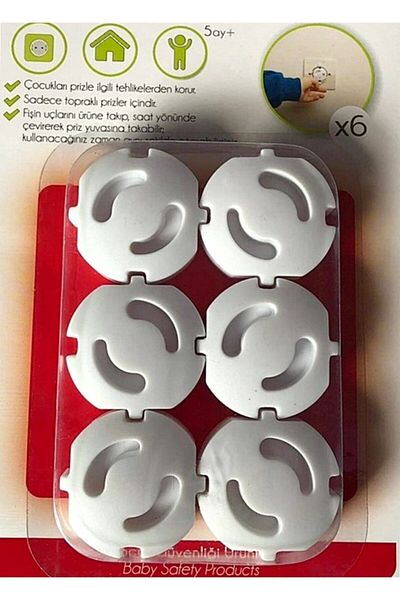 yapıtaşı Child Protective Socket Cover 6pcs