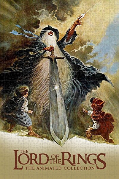 Jeronkarji The Lord of the Rings Collection Film Posterinin 1000 Parça Puzzle...